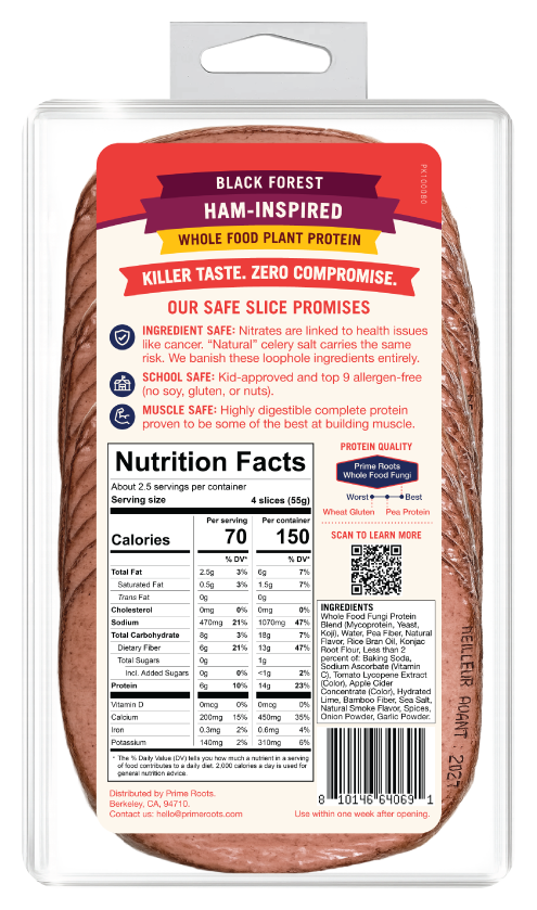 Safe Slice Black Forest Ham — Back