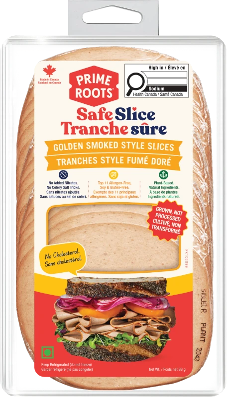 Golden Smoked Style Slices sliced pack