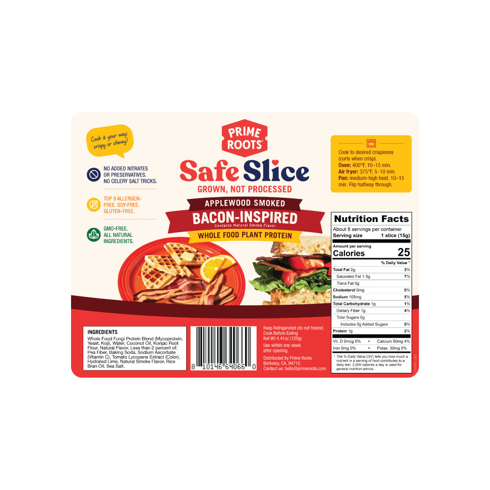 Safe Slice Bacon — Back