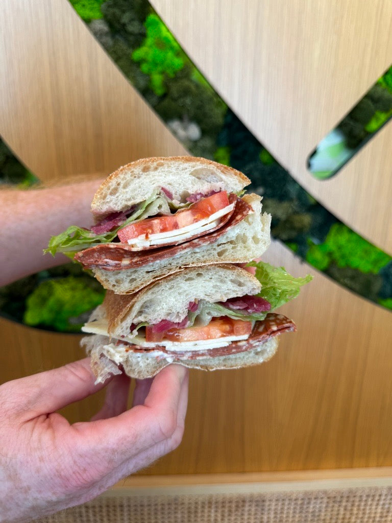 North Beach Italian Sandwich, Plant-Based Style: A Vegan Delight