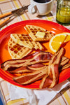 Sliced Applewood Smoked Bacon-Inspired Clean Plant Protein