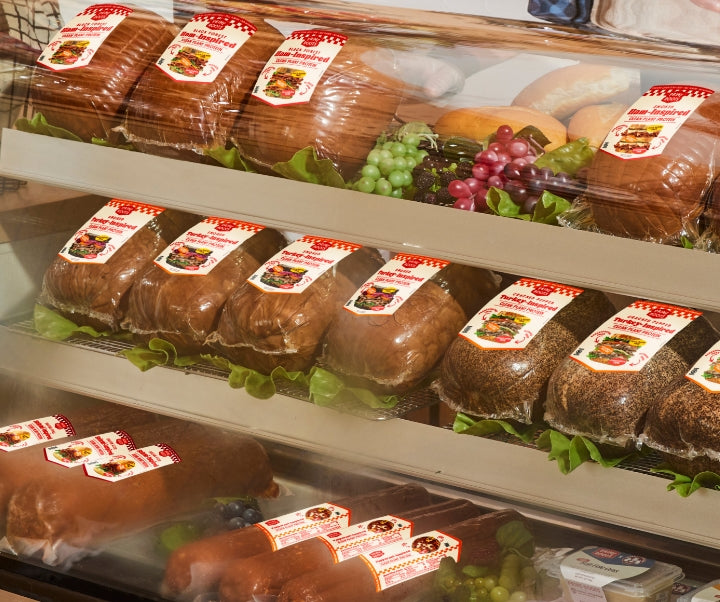Safe Slice in the deli case