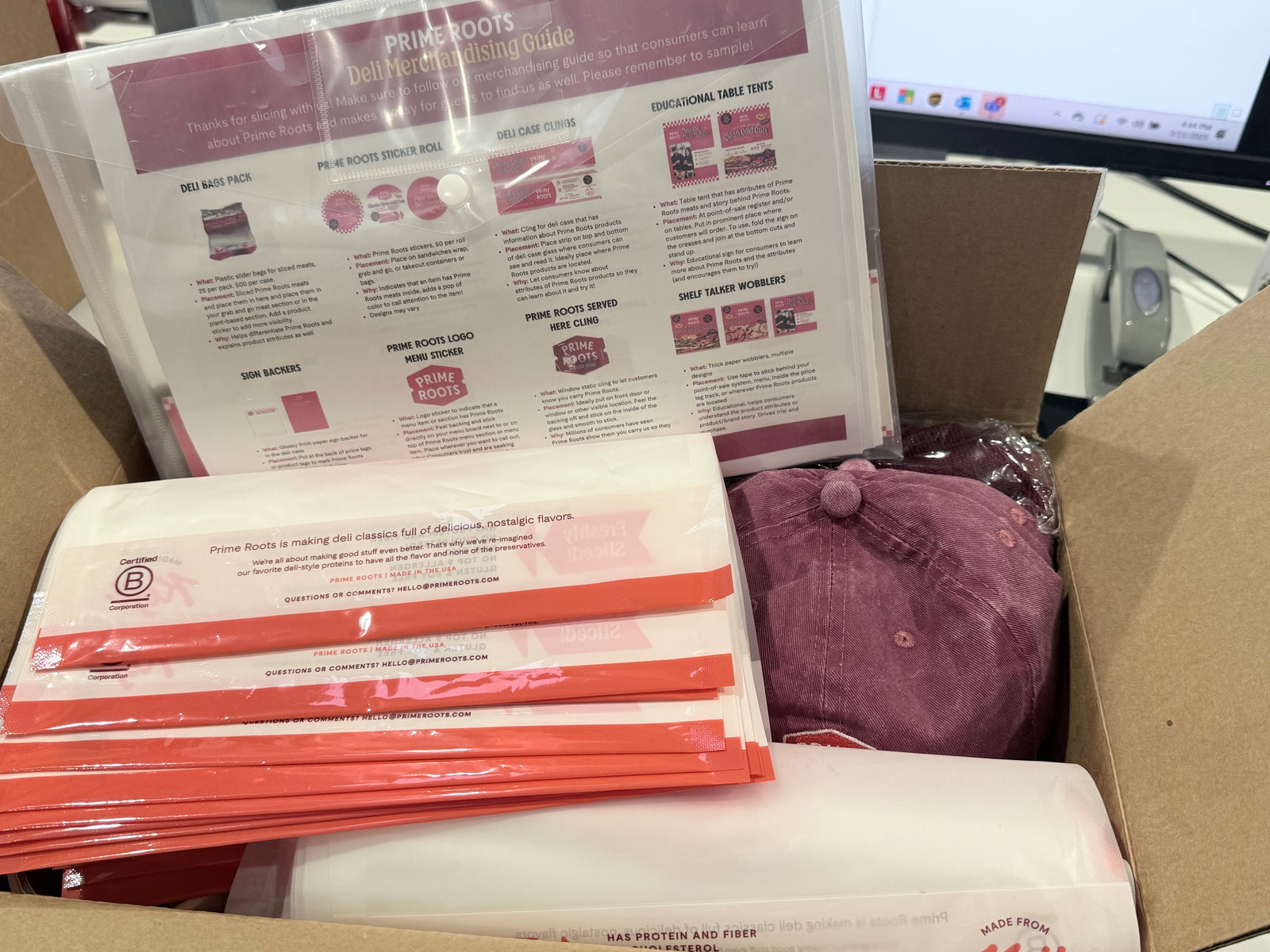 Kit de marchandisage de charcuterie 