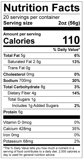 Nutrition Facts