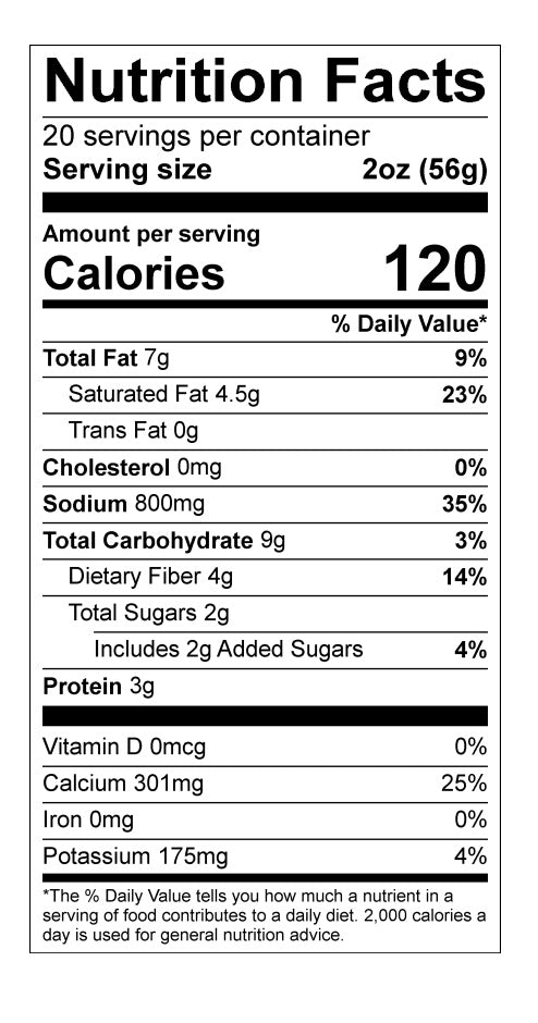 Nutrition Facts