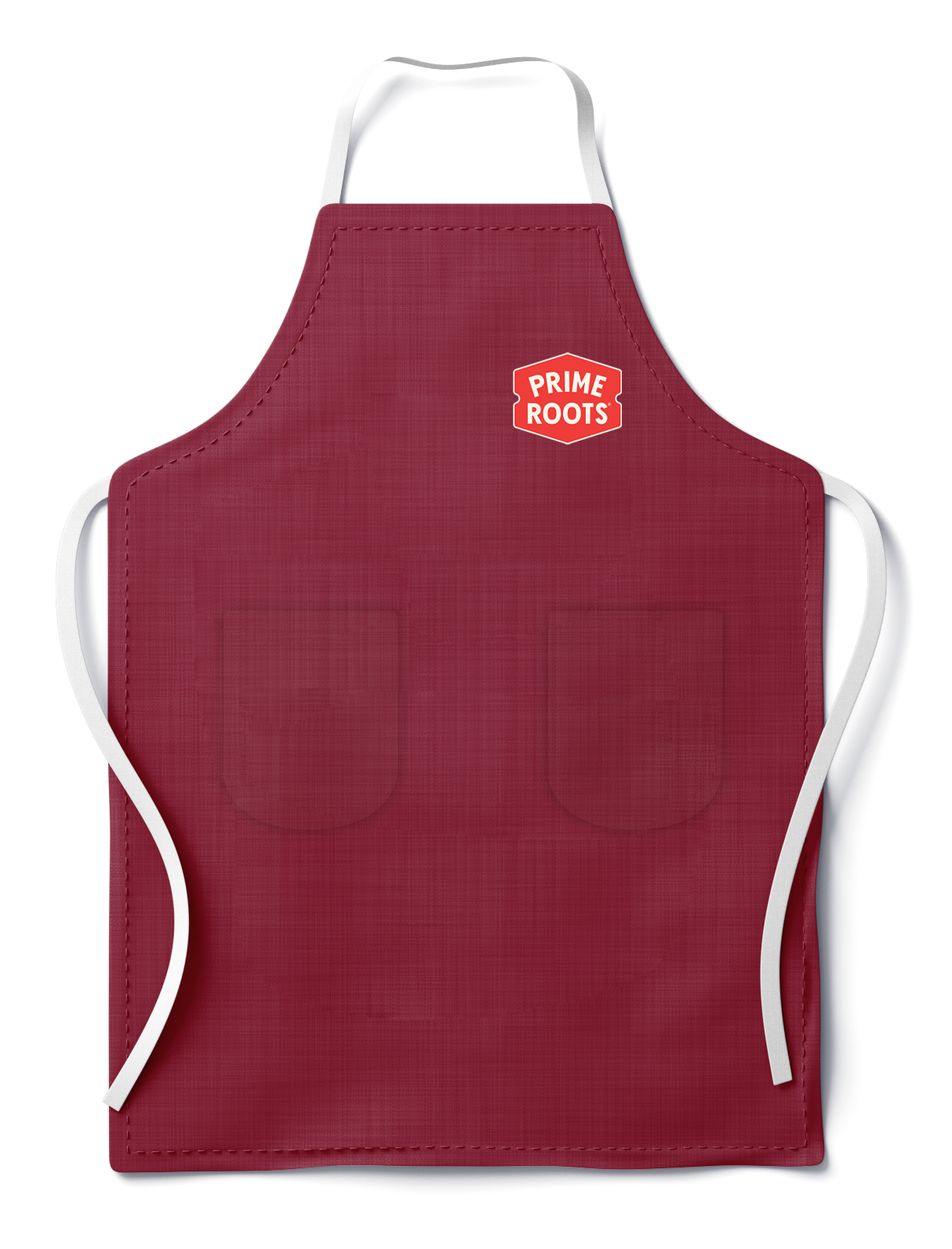 Prime Roots Apron Red