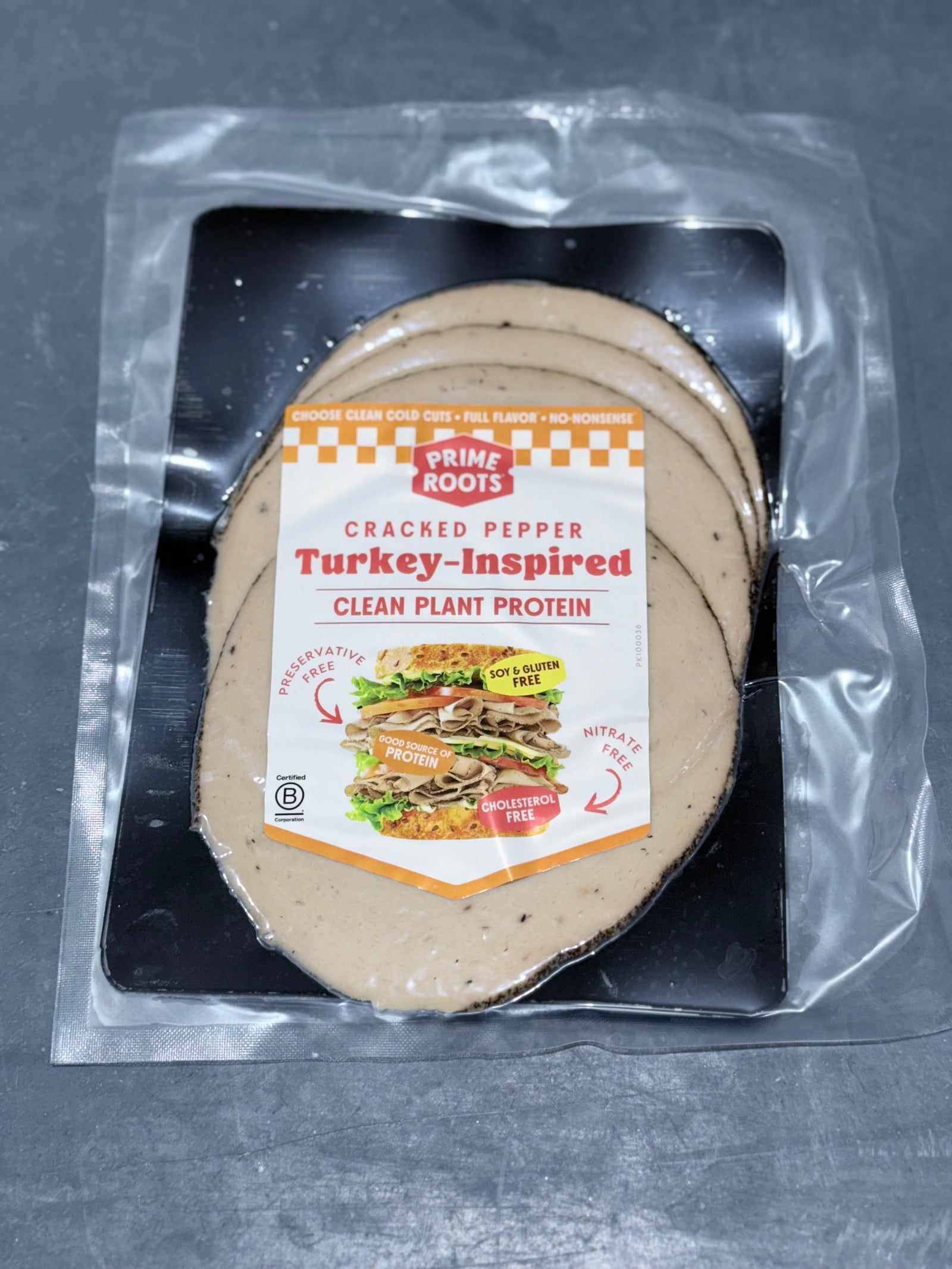 Dinde au poivre concassé tranchée - Échantillon de vente