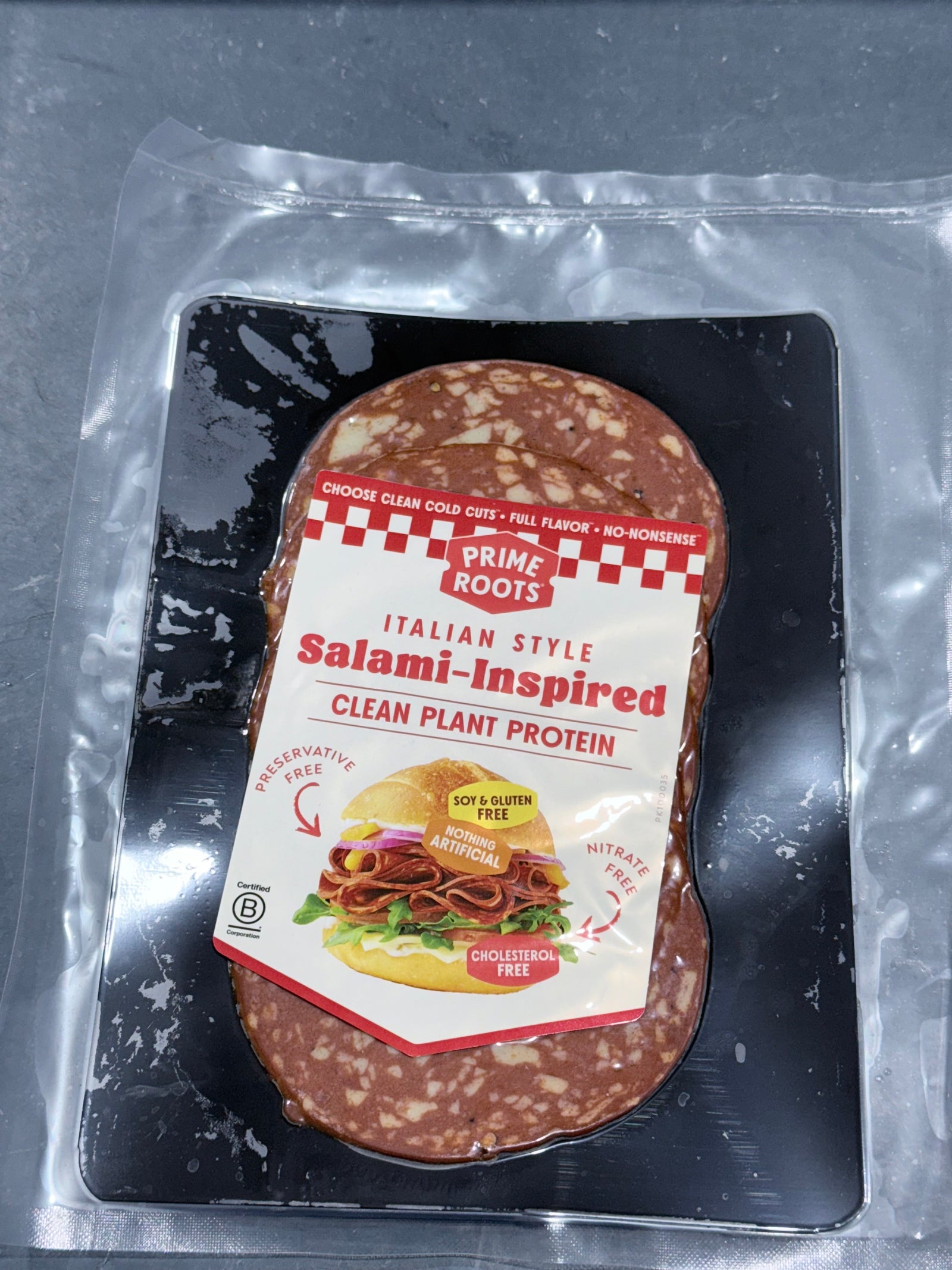 Salami tranché - Échantillon de vente