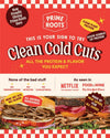 Table Tent "Clean Cold Cuts"