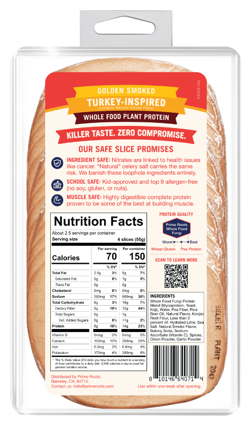 Safe Slice Smoked Turkey — Back