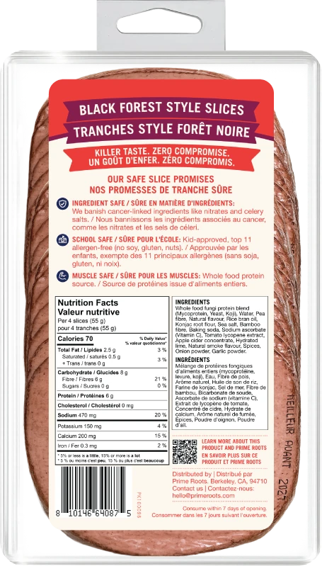 Safe Slice Black Forest Ham — Back