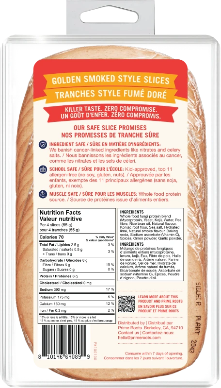 Safe Slice Smoked Turkey — Back