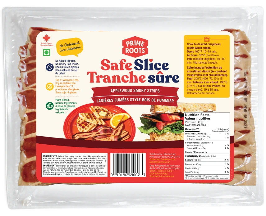 Applewood Smoky Strips sliced pack