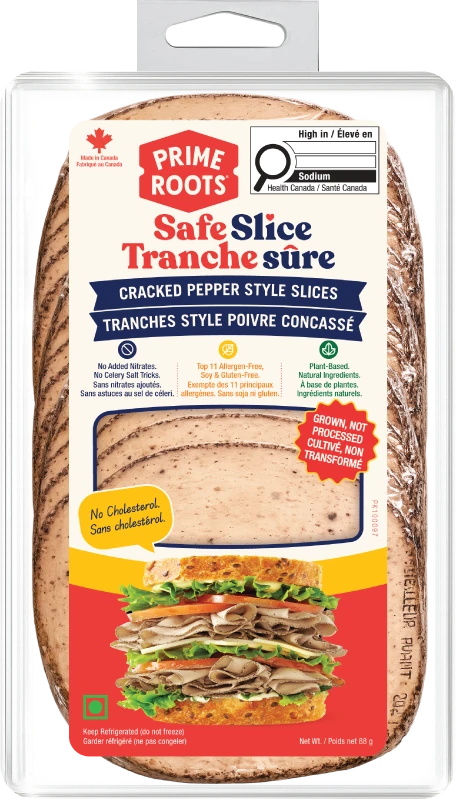 Cracked Pepper Style Slices sliced pack