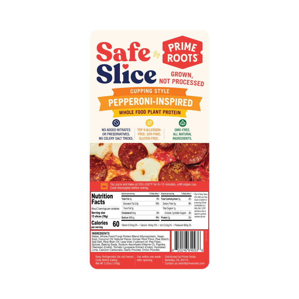 Safe Slice Pepperoni — Back