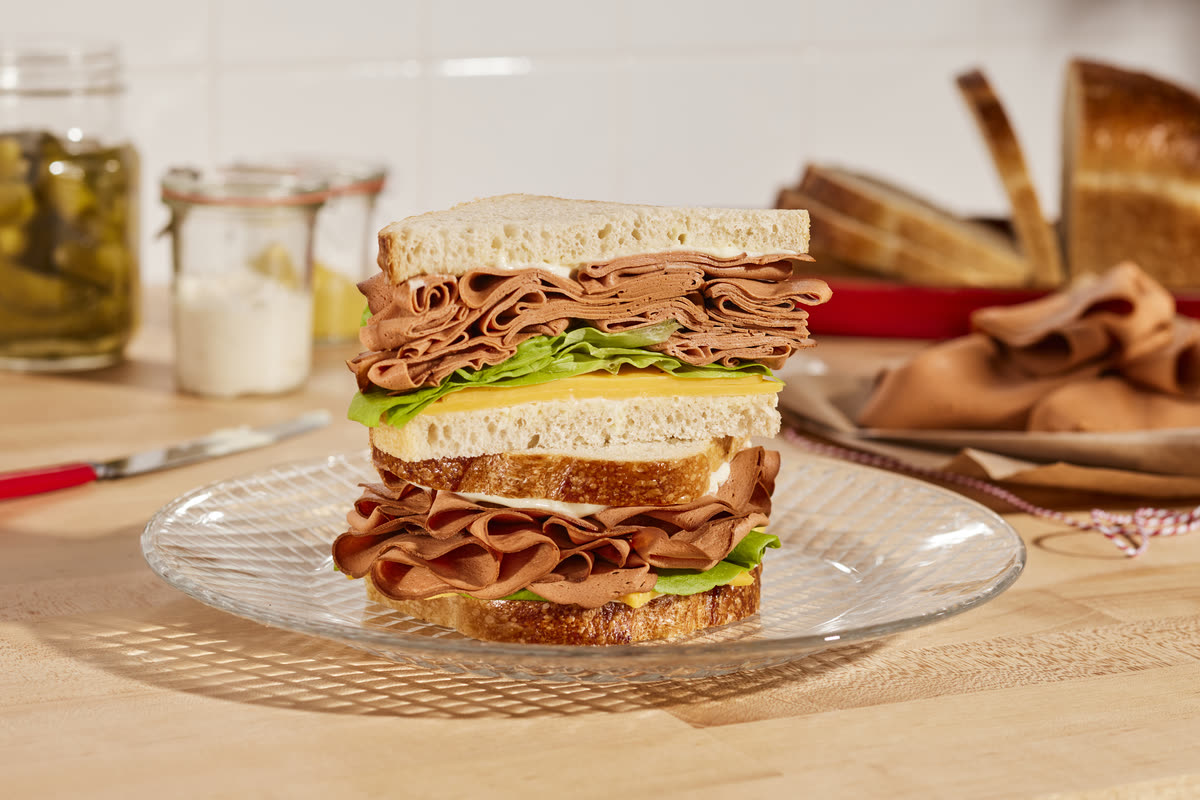 Safe Slice Smoked Turkey — Sandwich